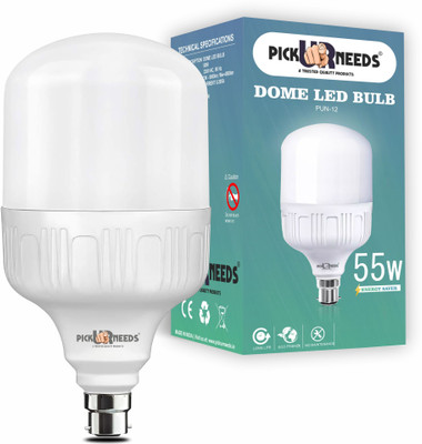 Pick Ur Needs 55 W Basic Round B22 D LED Bulb(White)