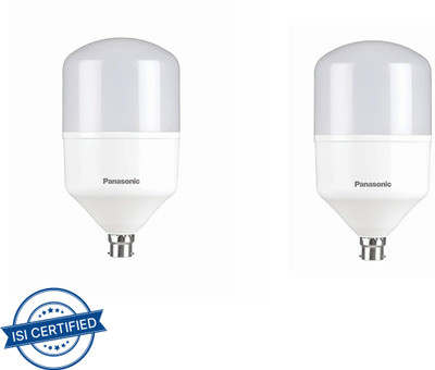 Panasonic 40 W Basic Capsule B22 LED Bulb(White, Pack of 2)