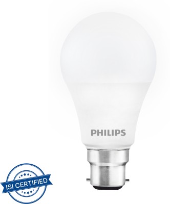 PHILIPS 15 W, 8 W, 0.5 W Round B22 D LED Bulb(White, Pack of 2)