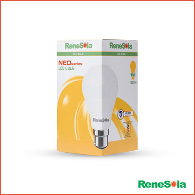 Renesola 13 W Basic Round B22 LED Bulb(White, Pack of 2)