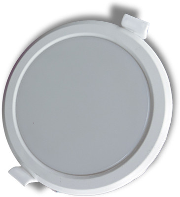 Nuluk 8 W Basic Round B22 LED Bulb(White)