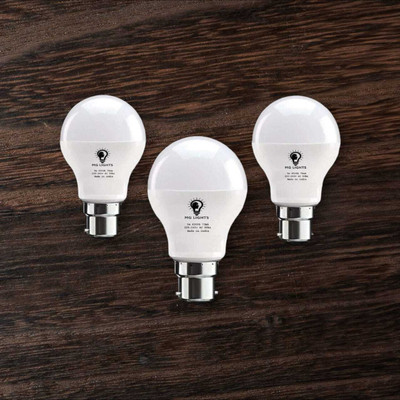 mg lights 5 W Basic Arbitrary B22 LED Bulb(White, Pack of 3)
