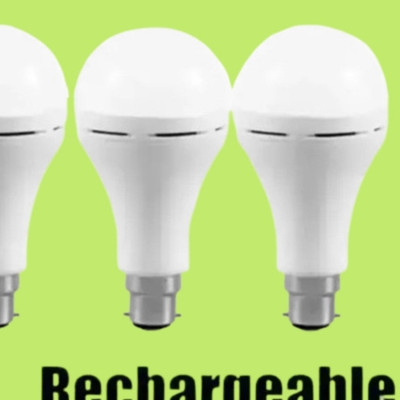 auto-on 15 W Inverter Round B12 Inverter Bulb(White)