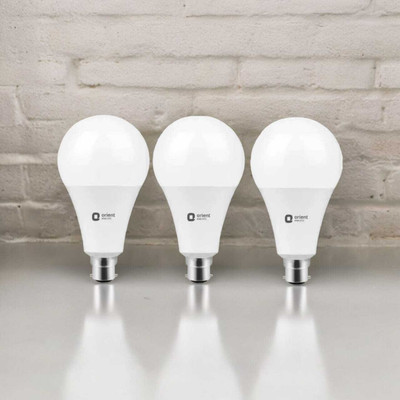 ORIENT 7 W Basic Standard B22 LED Bulb(White, Pack of 3)