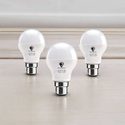 mg lights 5 W Basic Arbitrary B22 LED Bulb(White, Pack of 3)