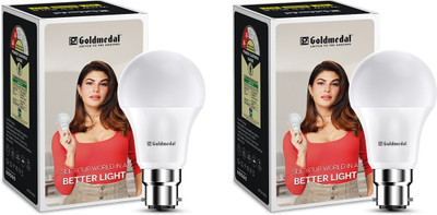 Gold Medal 18 W Basic Standard B22 LED Bulb(White, Pack of 2)