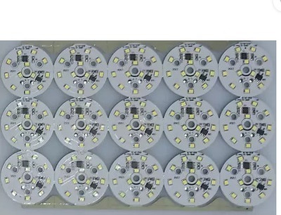 Noval 6 W Basic Round LED Bulb(White, Pack of 10)
