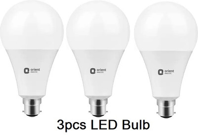 ORIENT 12 W Basic Standard B22 LED Bulb(White, Pack of 3)