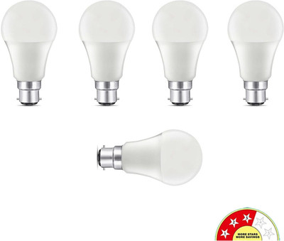 Eve Hanger 15 W Basic Arbitrary B22 LED Bulb(White, Pack of 5)
