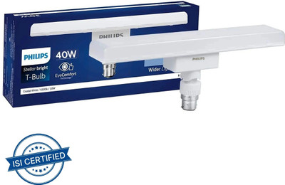 PHILIPS 40 W Basic T-Bulb B22 LED Bulb(White)
