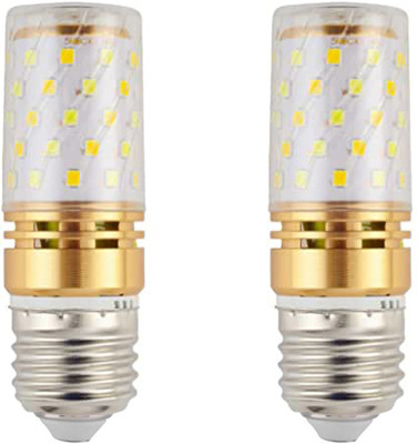 Energia 12 W Basic Standard E27 LED Bulb(White, Yellow, Pack of 2)