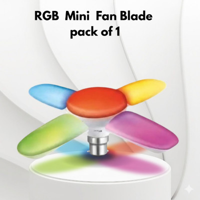 Glowing Night 30 W Color Changing Round B22 LED Bulb(Multicolor)