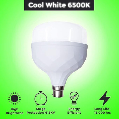 Scholars 45 W Basic T-Bulb B22 LED Bulb(White)