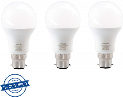PHILIPS 16 W Basic Round B22 LED Bulb(White, Pack of 3)