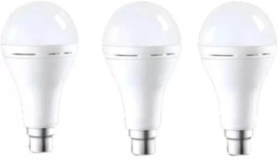 sakshi 15 W Standard B22 LED Bulb(White, Pack of 3)