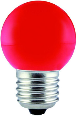 ARTDECOR 0.5 W Basic Round E27 LED Bulb(Red)