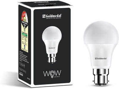 Gold Medal 5 W Basic Round B22 LED Bulb(White)
