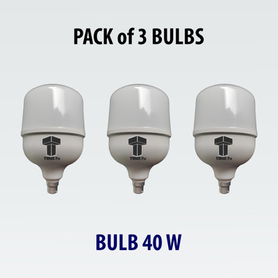 TENZ 40 W Basic U-Tube LED Bulb(White, Pack of 3)