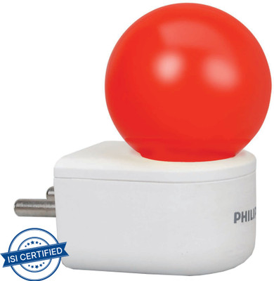 PHILIPS 0.5 W Basic Standard 2 Pin LED Bulb(Red)