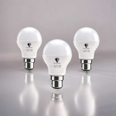 mg lights 5 W Basic Arbitrary B22 LED Bulb(White, Pack of 3)