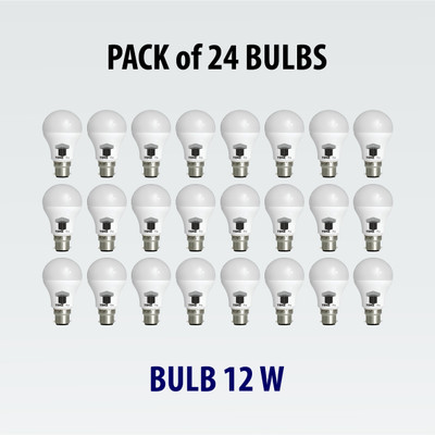 TENZ 12 W Basic U-Tube LED Bulb(White, Pack of 24)