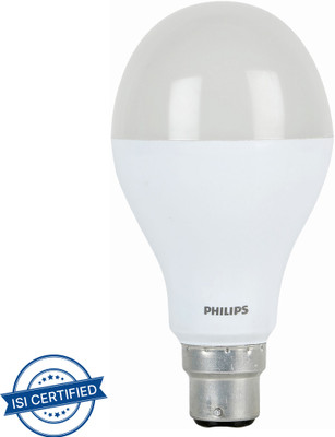 PHILIPS 14 W Basic Standard B22 LED Bulb(White)