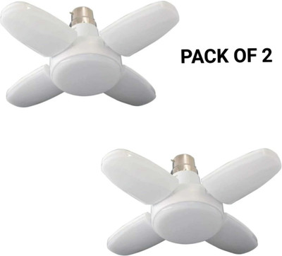 Henonex 28 W Basic Standard B22 LED Bulb(White, Pack of 2)