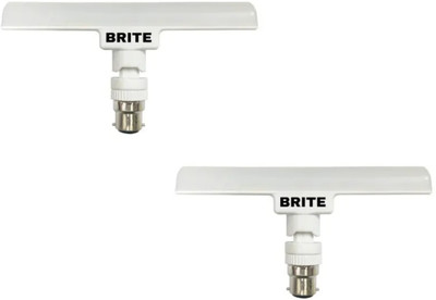 BRITE TRADERS 9 W Basic T-Bulb LED Bulb(White)
