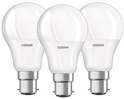 OSRAM 15 W Basic Round B22 LED Bulb(White, Pack of 3)
