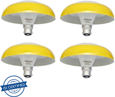 PHILIPS 8 W Basic Decorative B22 LED Bulb(Yellow, Pack of 4)