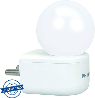 PHILIPS 0.5 W Basic Round 2 Pin LED Bulb(Multicolor)