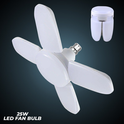 WRADER 25 W Eye Safety Compliance Standard B22 LED Bulb(White)