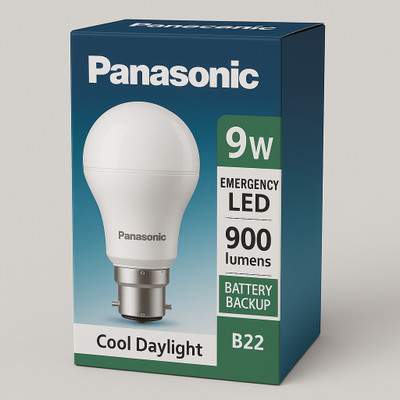 Panasonic 9 W Inverter Standard B22 LED Bulb(White)