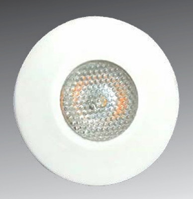 Goldtech 2 W Eye Safety Compliance Round LED Bulb(Yellow)