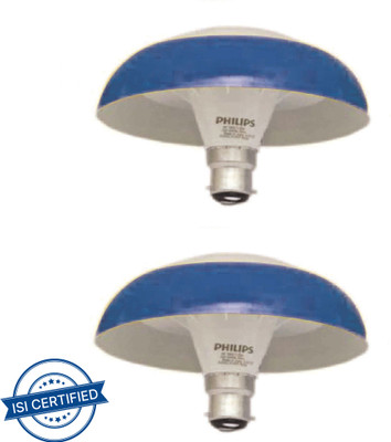 PHILIPS 8 W Basic Decorative B22 LED Bulb(Blue, Pack of 2)