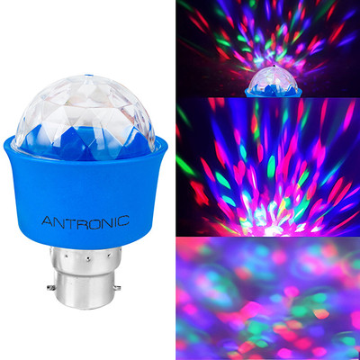 ANTRONIC 4 W Color Changing Decorative B22 Decorative Bulb(Multicolor)