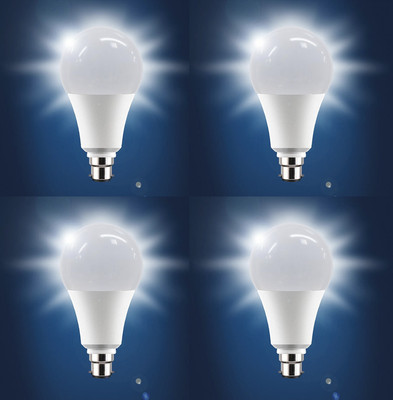 DEVICE 15 W Basic Standard B22 LED Bulb(White, Pack of 4)