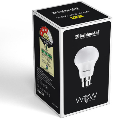 Gold Medal 9 W Basic Standard B22 LED Bulb(White)
