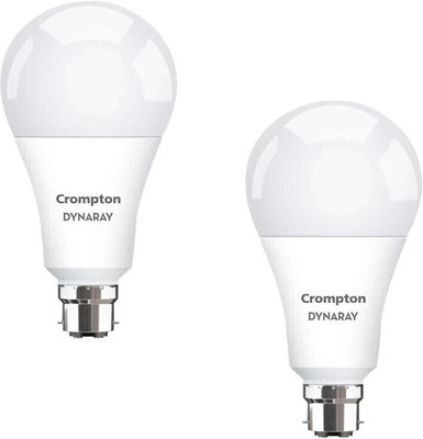 Crompton 20 W Basic Standard B22 LED Bulb(White, Pack of 2)