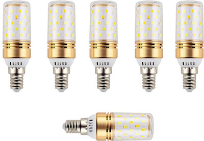 SHBK 12 W Basic Standard E14 LED Bulb(Multicolor, Pack of 5)