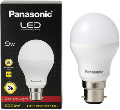 Panasonic 9 W Basic Tube B22 LED Bulb(White)