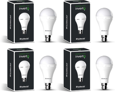Gold Medal 9 W Basic Standard B22 Inverter Bulb(White, Pack of 4)