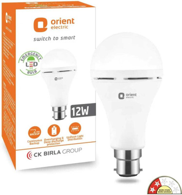 ORIENT 9 W Inverter Round B22 LED Bulb(White)
