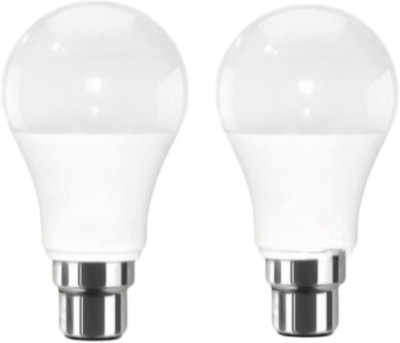 UNIQ 9 W Basic Round B22 LED Bulb(White, Pack of 2)