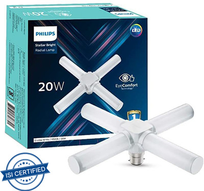 PHILIPS 20 W Basic T-Bulb B22 LED Bulb(White)
