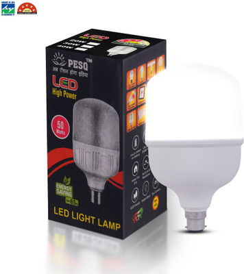 PESQ 50 W Basic Round B22 LED Bulb(White)