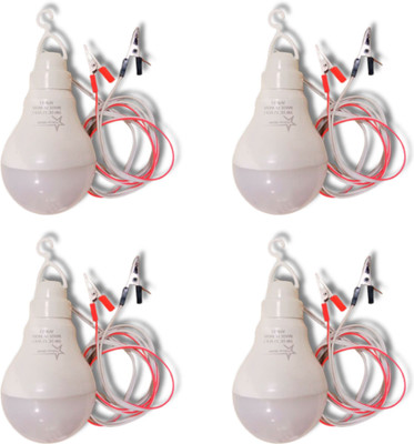STARLIGHT 9 W Basic Round LED Bulb(White)