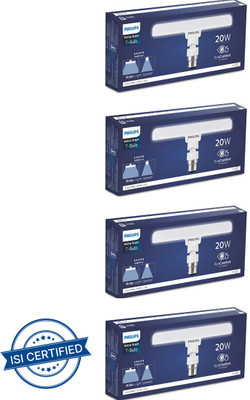 PHILIPS 20 W Basic T-Bulb B22 LED Bulb(White, Pack of 4)
