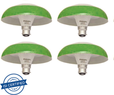 PHILIPS 8 W Basic Decorative B22 LED Bulb(Green, Pack of 4)