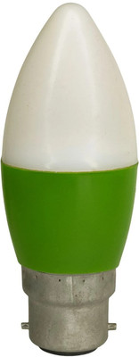 NexSam 5 W Basic Candle B22 LED Bulb(Yellow)
